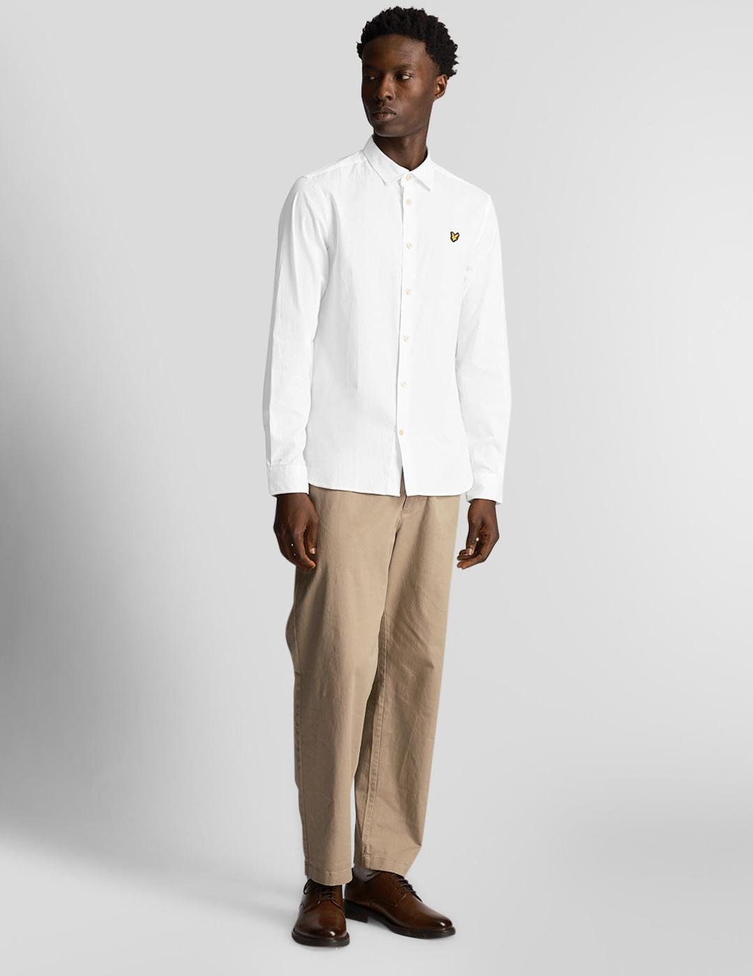 LYLE&SCOTT CAMISA BLANCA SLIM FIT