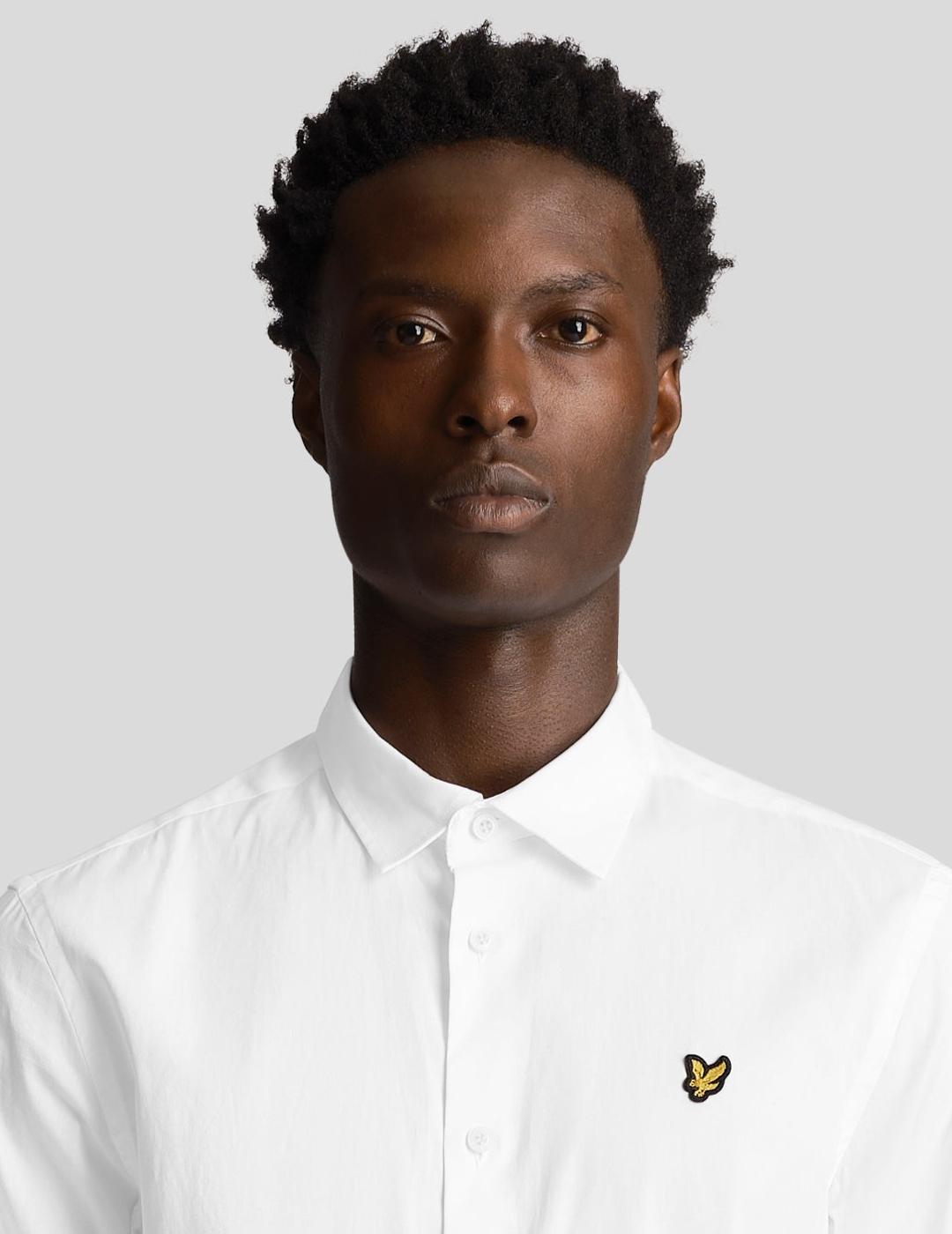 LYLE&SCOTT CAMISA BLANCA SLIM FIT