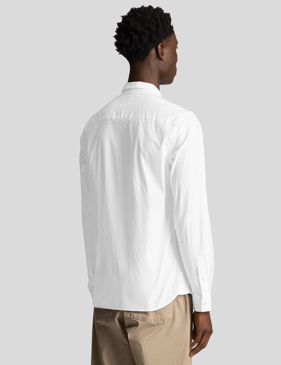 LYLE&SCOTT CAMISA BLANCA SLIM FIT