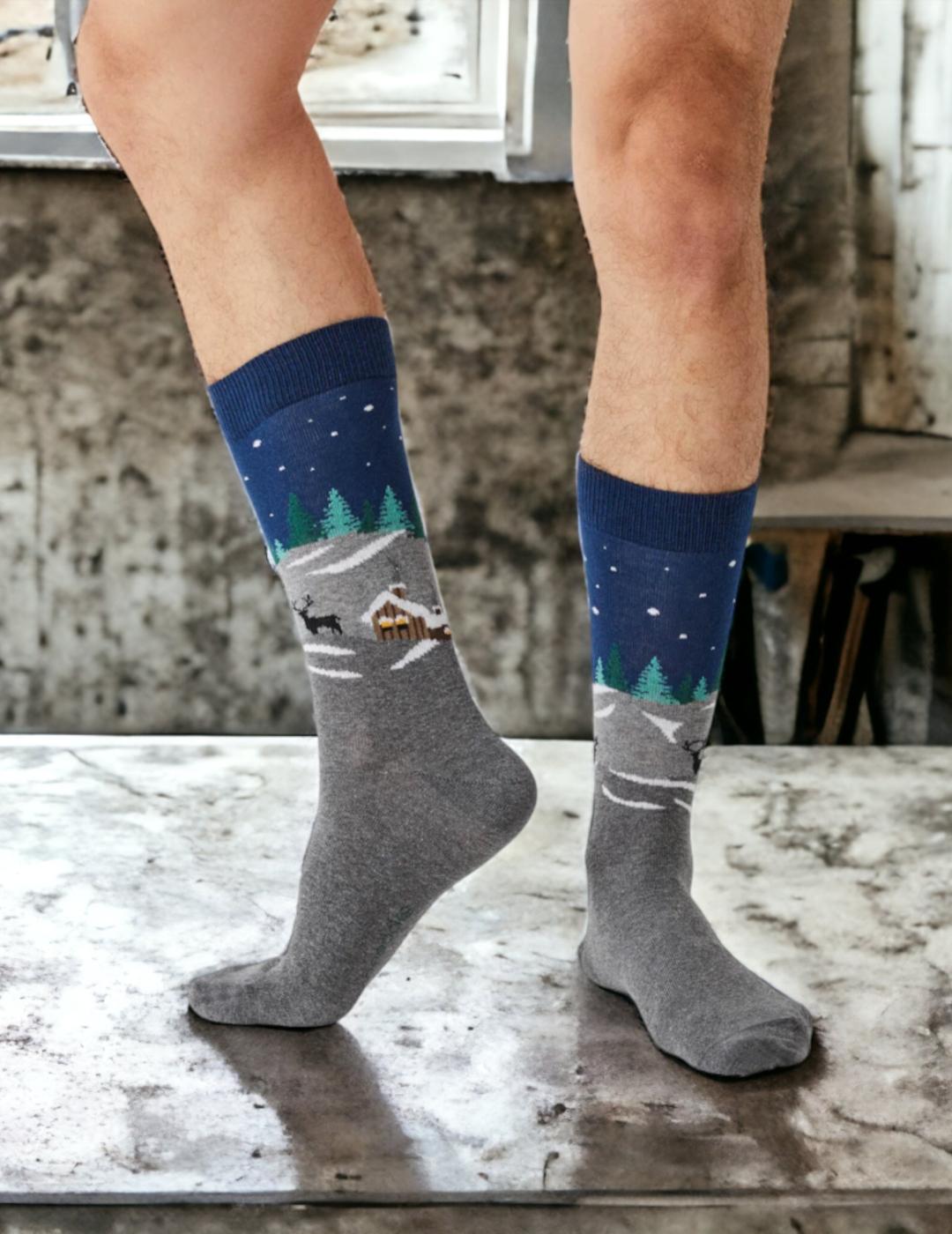 BESOCKS CALCETINES BEWINTER GREY