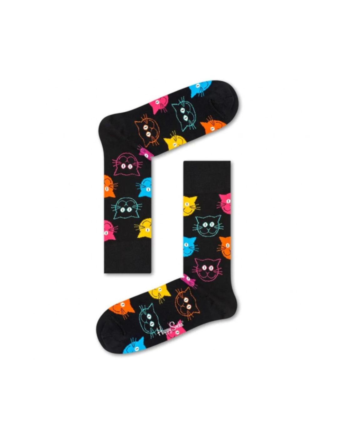 Calcetines Happy Socks negros para hombre.