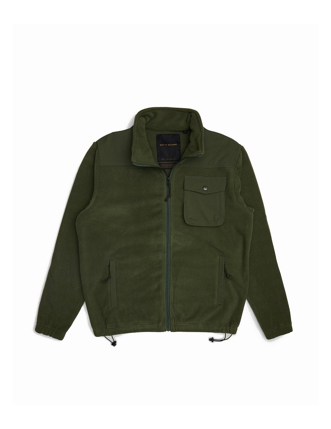 DEUS CHAQUETA CORDURA POLATEC OLIVE
