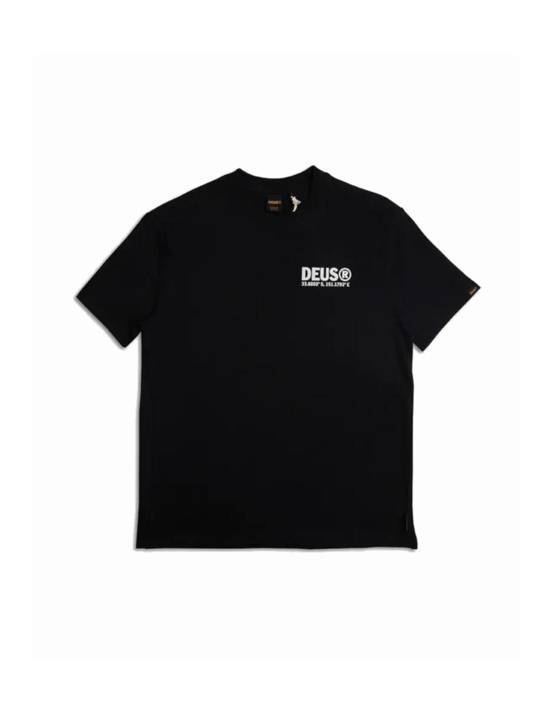 DEUS CAMISETA HURRICANE ANTHRACITE