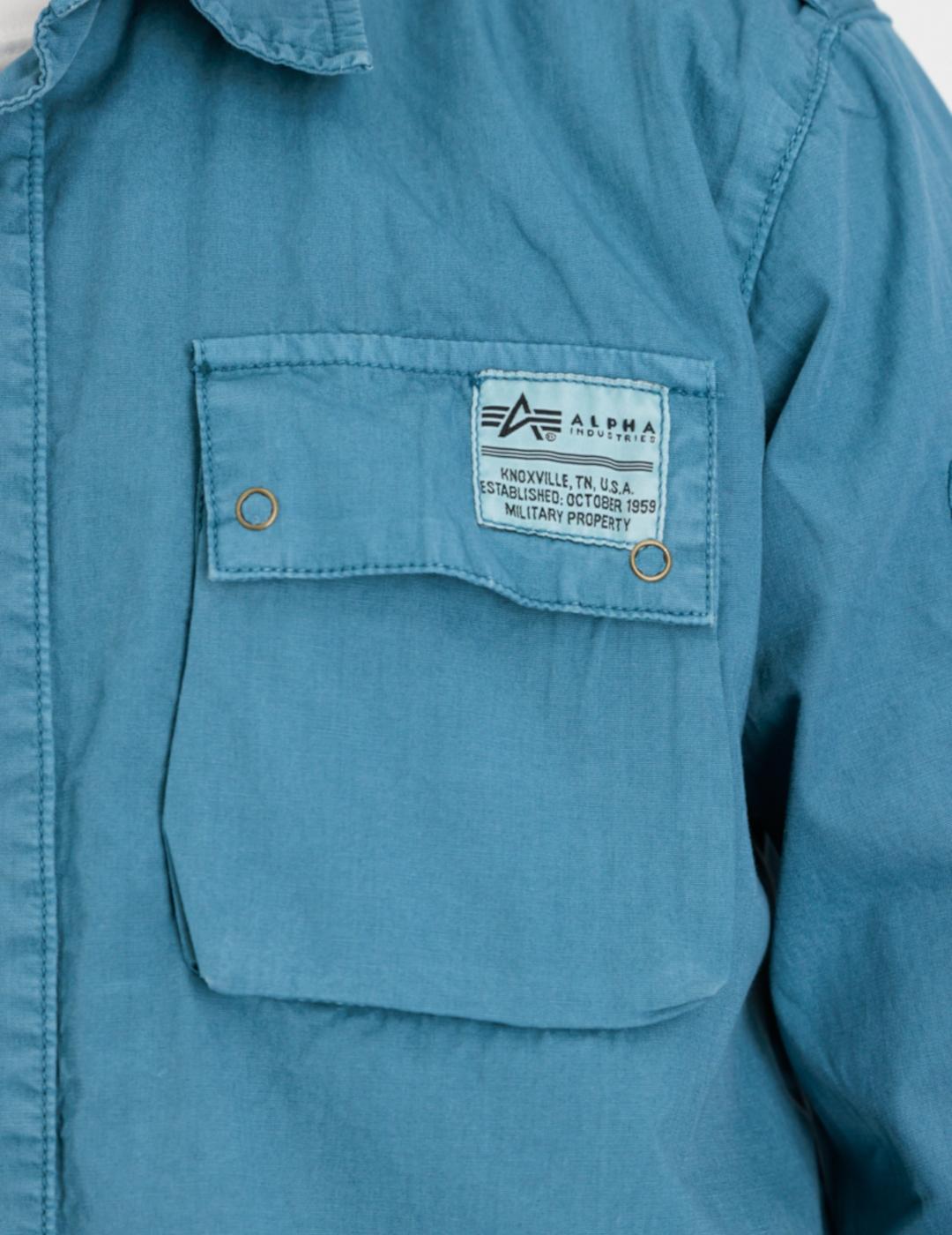 ALPHA CAMISA URBAN MILITARY VINTAGE MARINE
