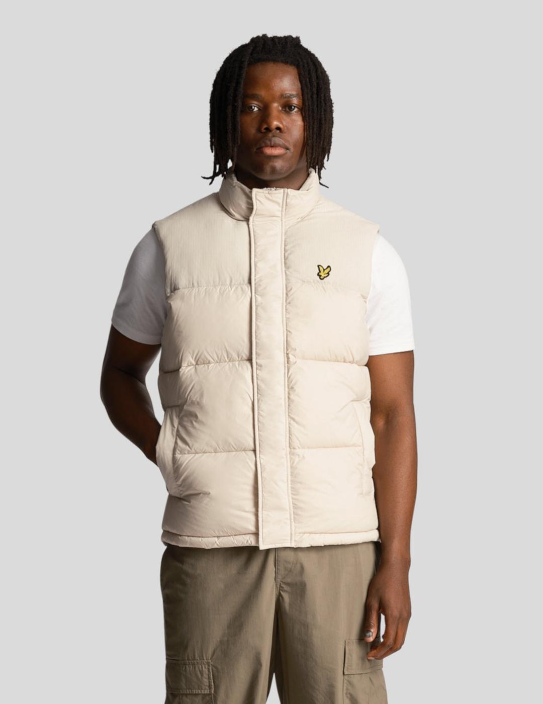 LYLE&SCOTT CHALECO BEIGE