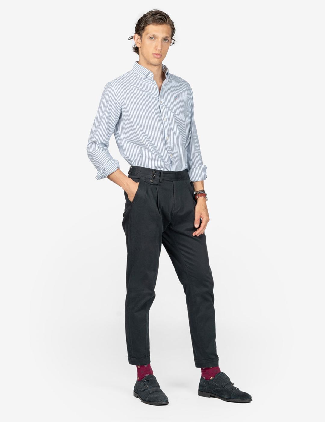 HARPER CAMISA NAVY MEDITERRANEO