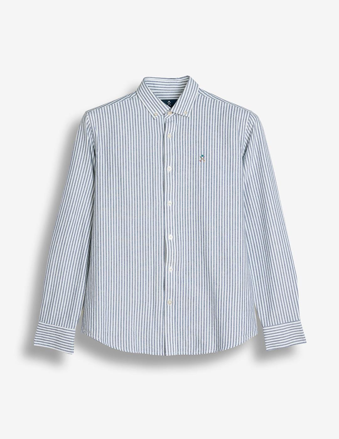 HARPER CAMISA NAVY MEDITERRANEO