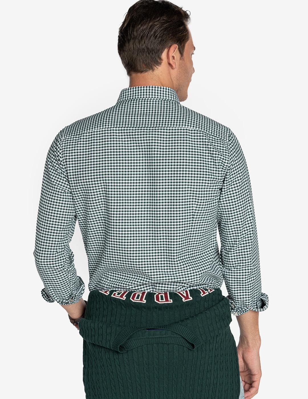 HARPER CAMISA GREEN BOTTLE VICHY