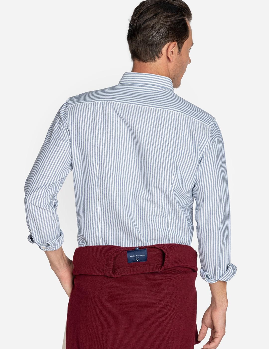 HARPER CAMISA NAVY NORTH SEA