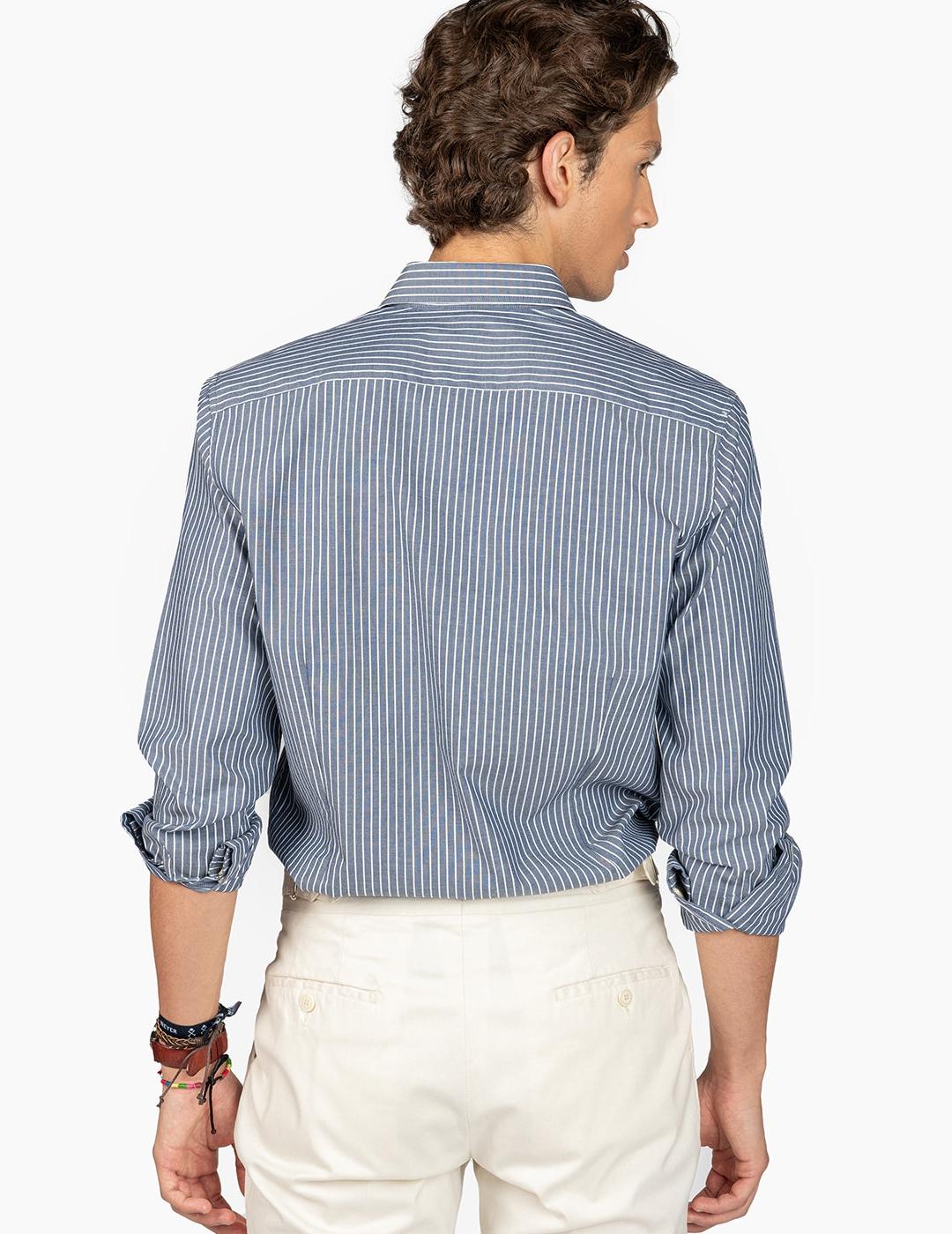 HARPER CAMISA NAVY TALLIN