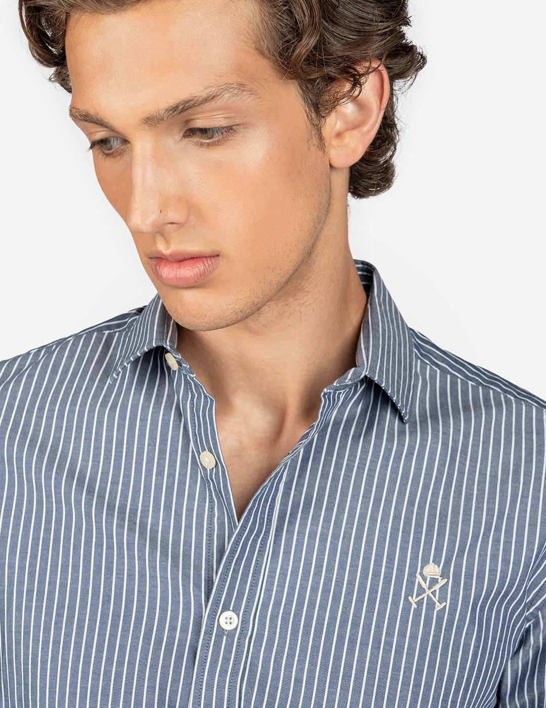 HARPER CAMISA NAVY TALLIN