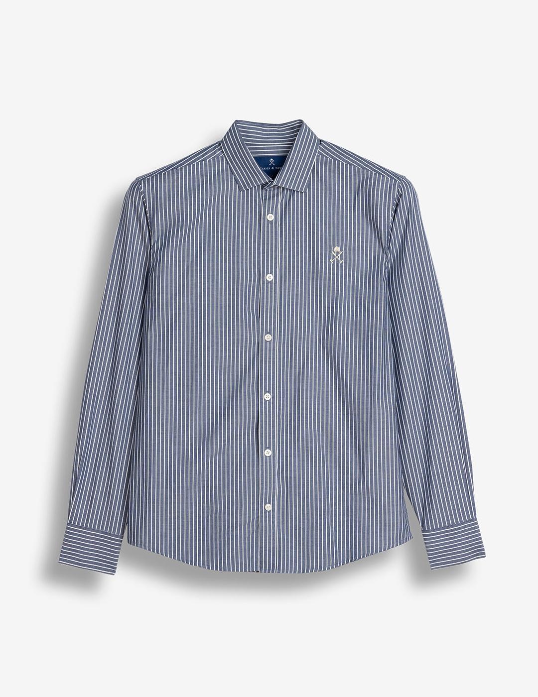 HARPER CAMISA NAVY TALLIN