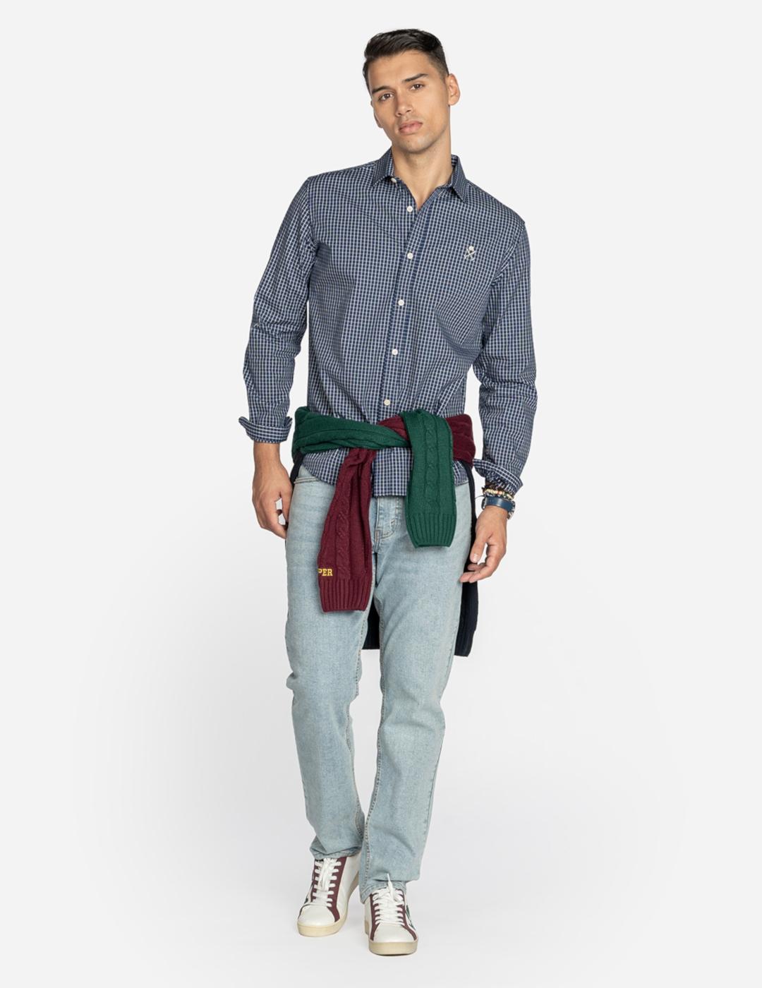 HARPER CAMISA NAVY RIGGA