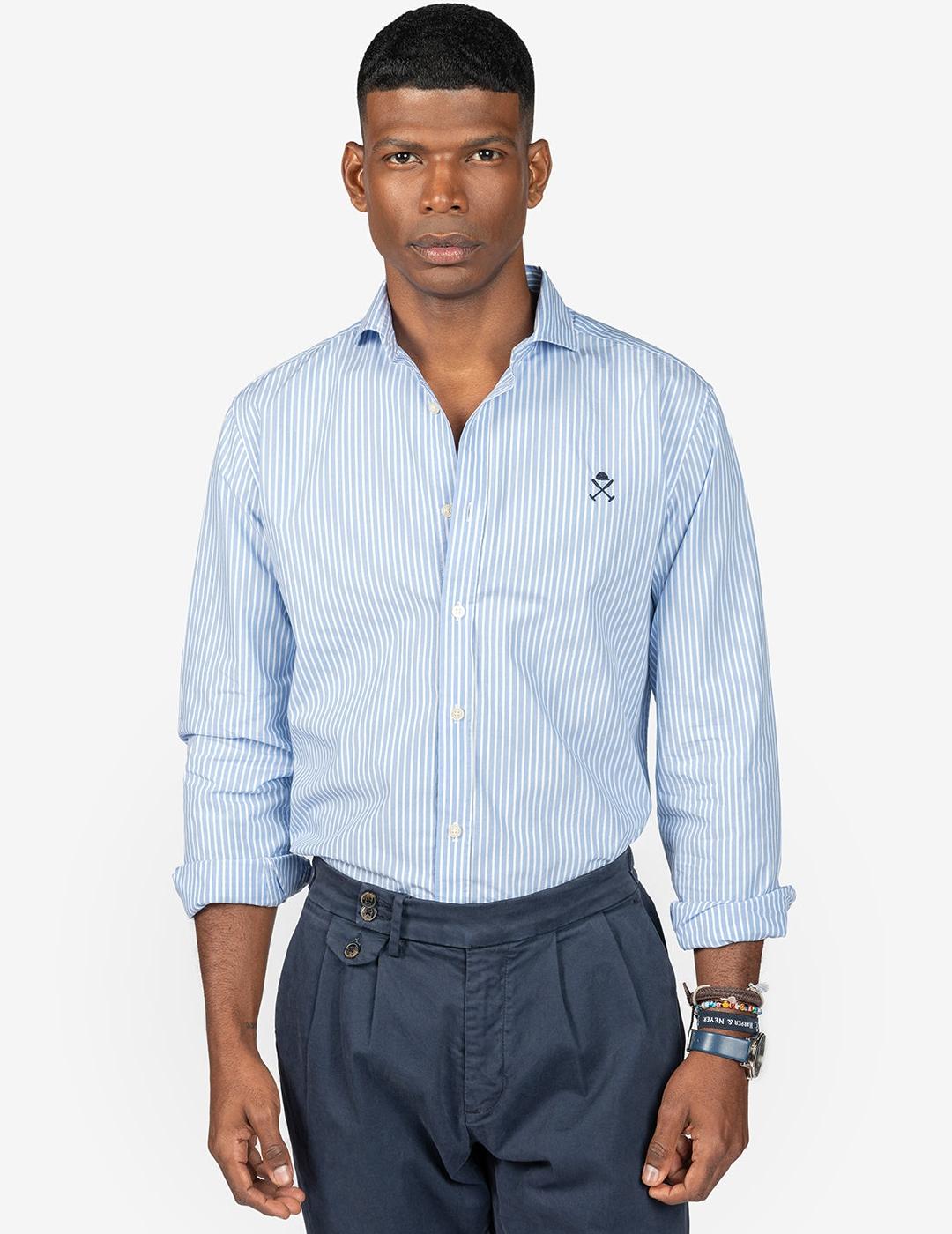 HARPER CAMISA BABY BLUE BARENTS