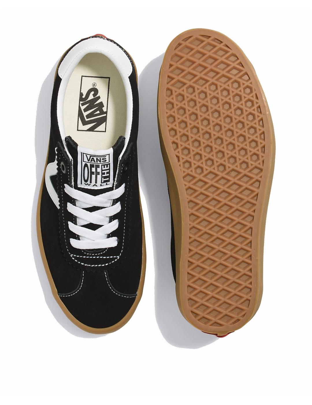 VANS SPORT LOW BLACK GUM