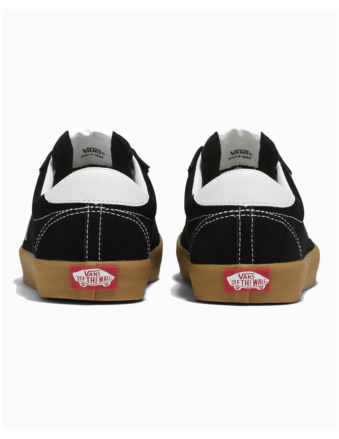 VANS SPORT LOW BLACK GUM