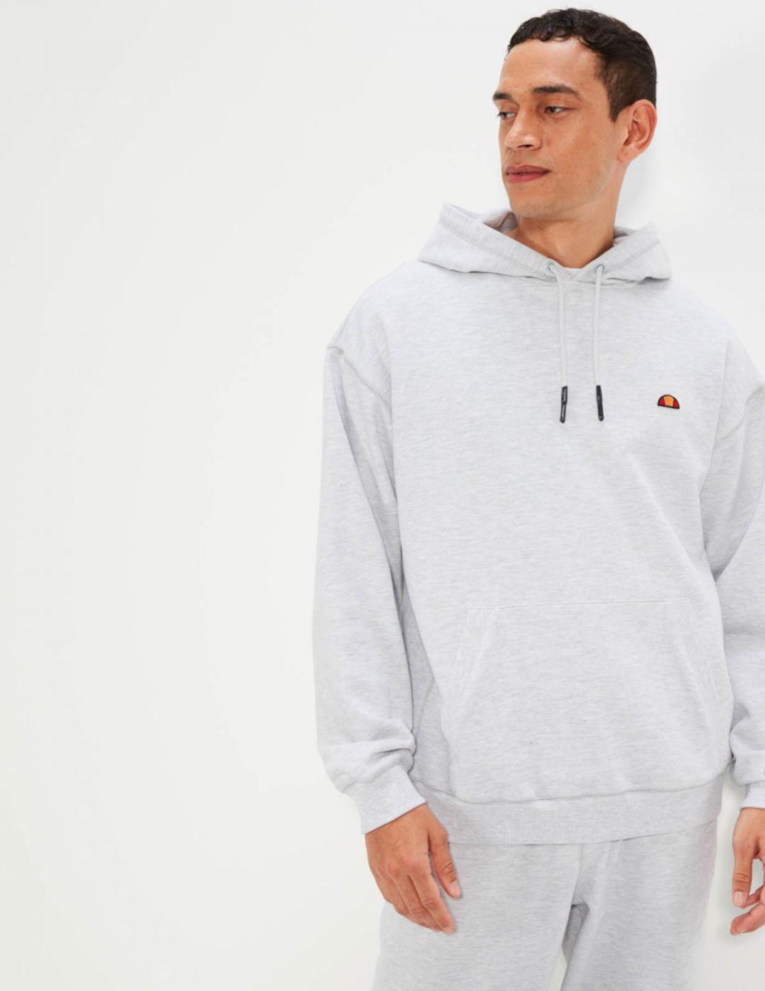 ELLESSE HOODIE WHITE MARL CALDINE