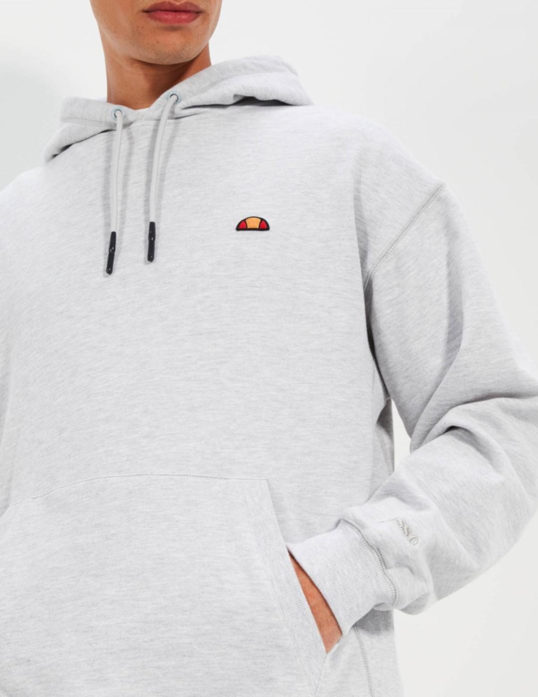 ELLESSE HOODIE WHITE MARL CALDINE