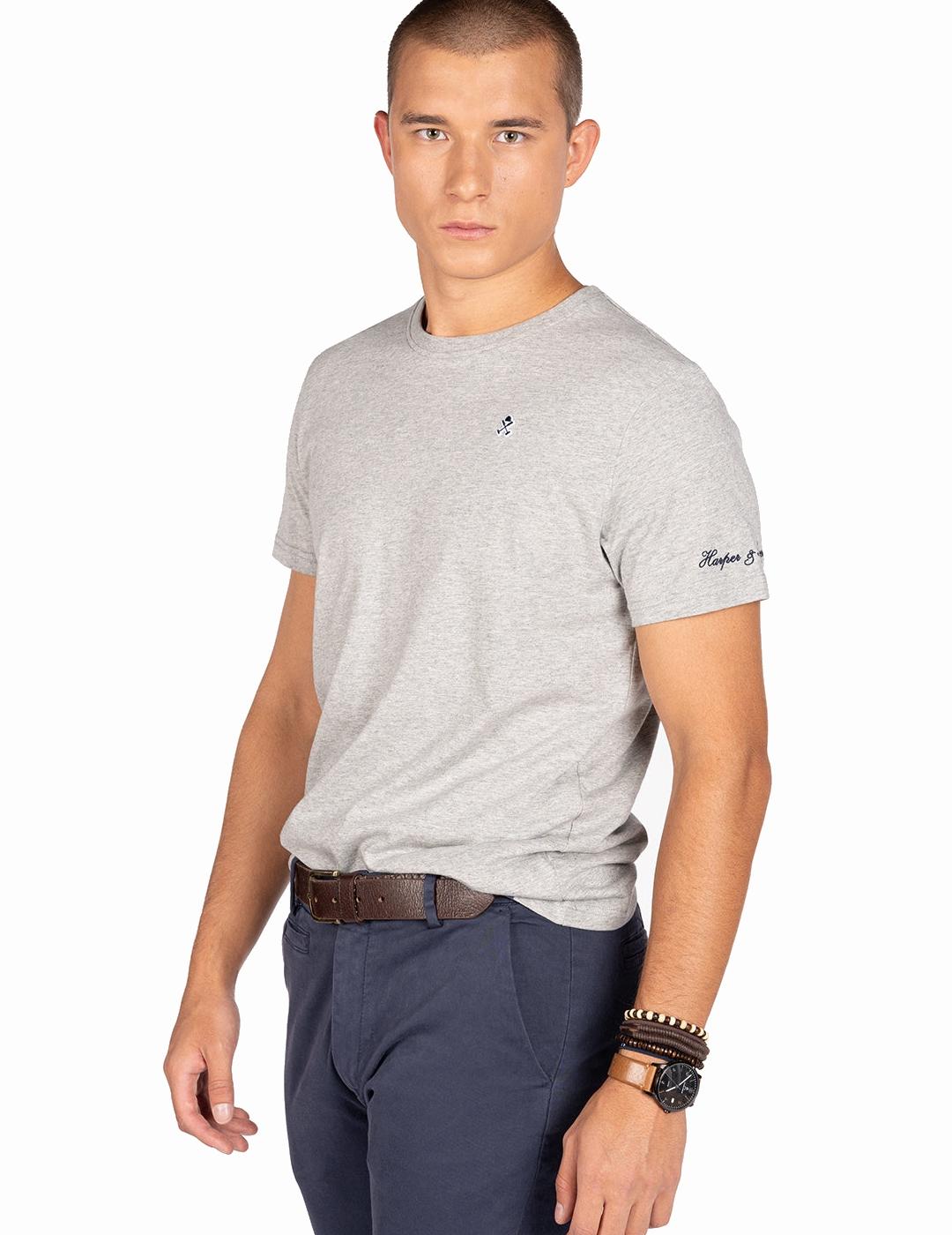 HARPER CAMISETA GRIS ICON