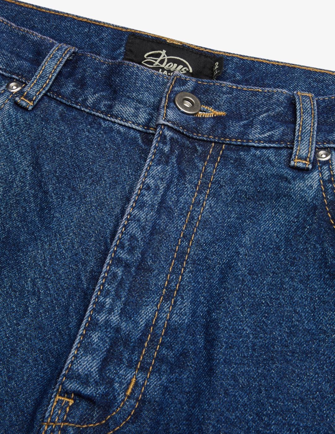 DEUS SLIM JEANS RINSE WASH MEMPHIS