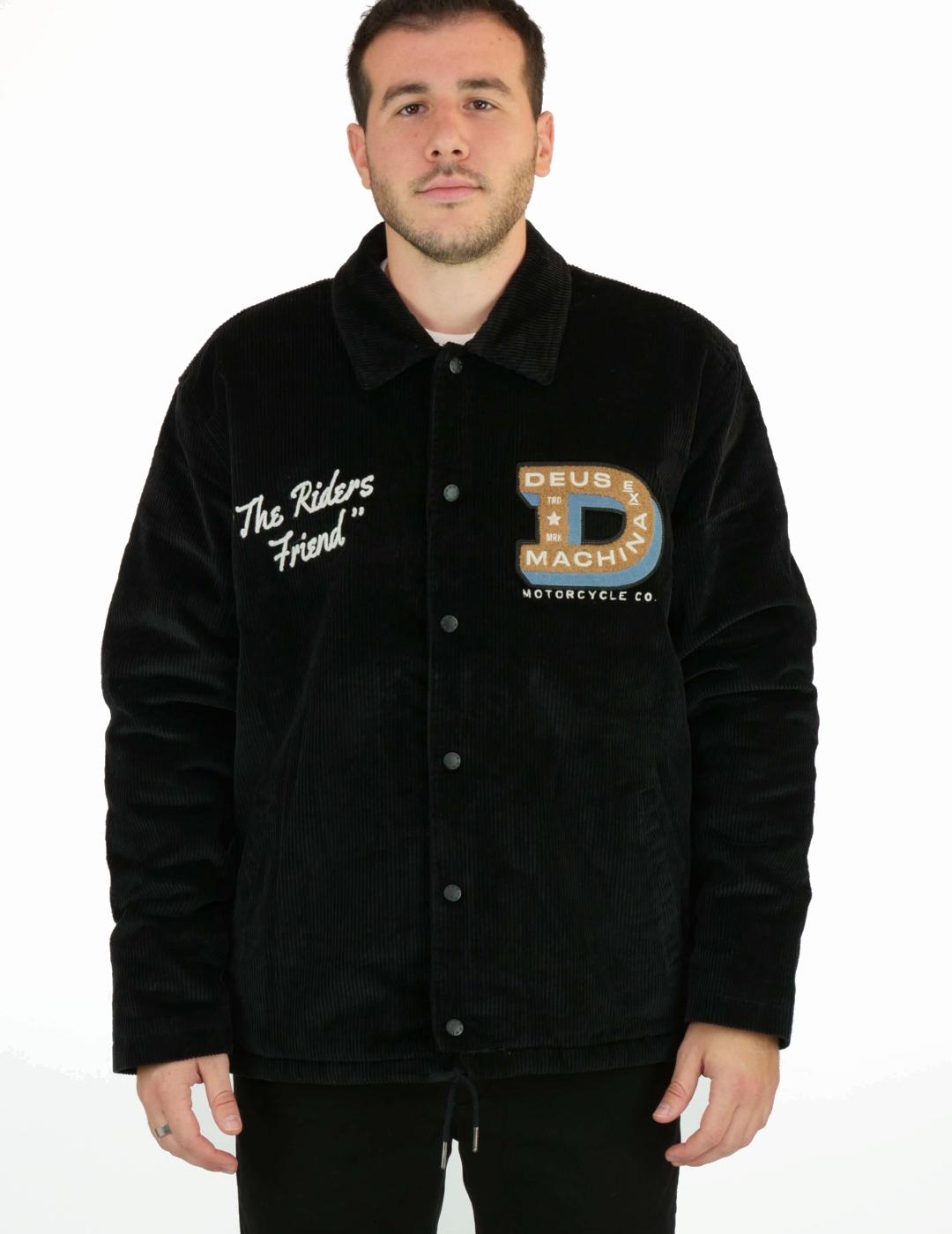 DEUS CAZADORA NEGRA RIDERS FRIEND