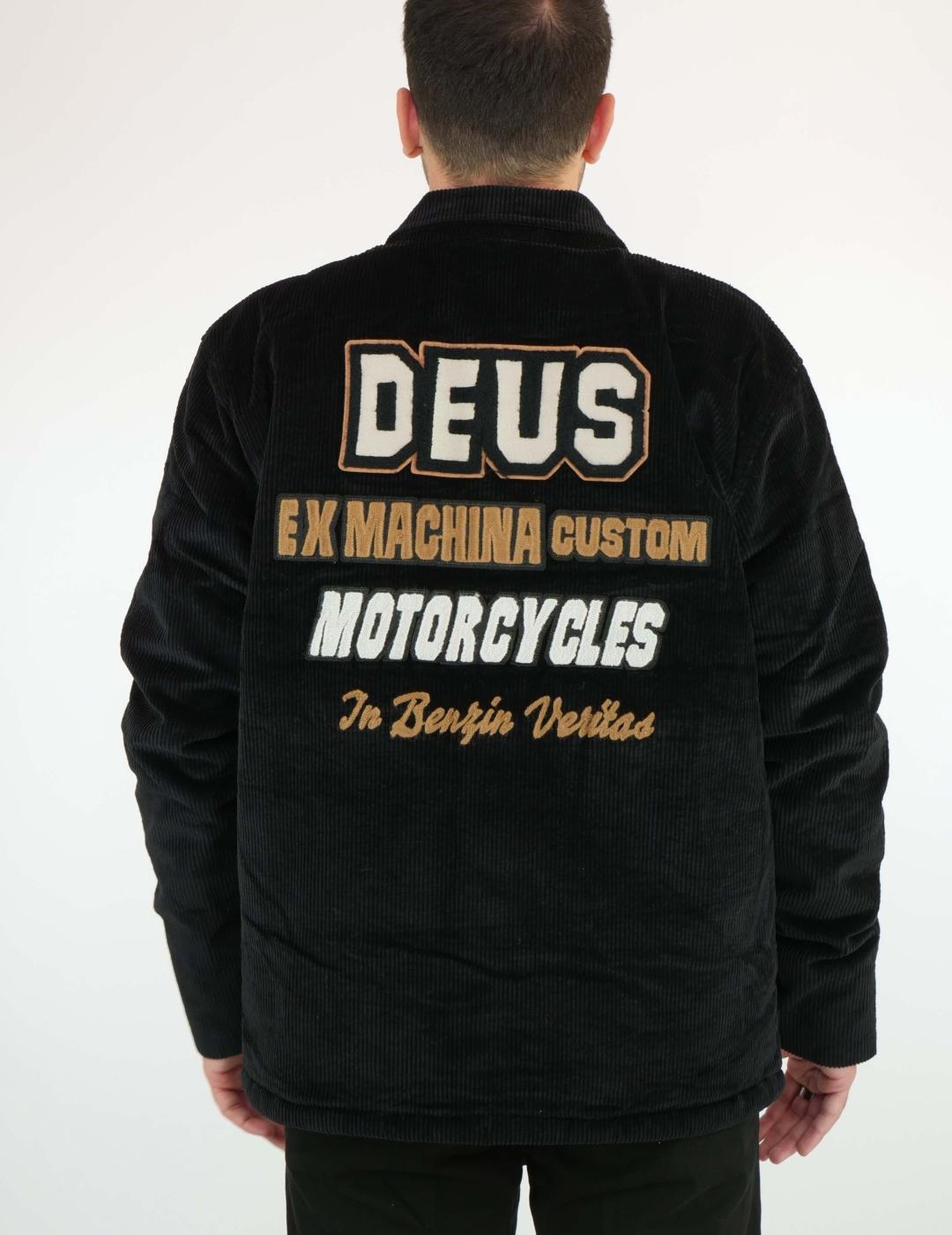DEUS CAZADORA NEGRA RIDERS FRIEND