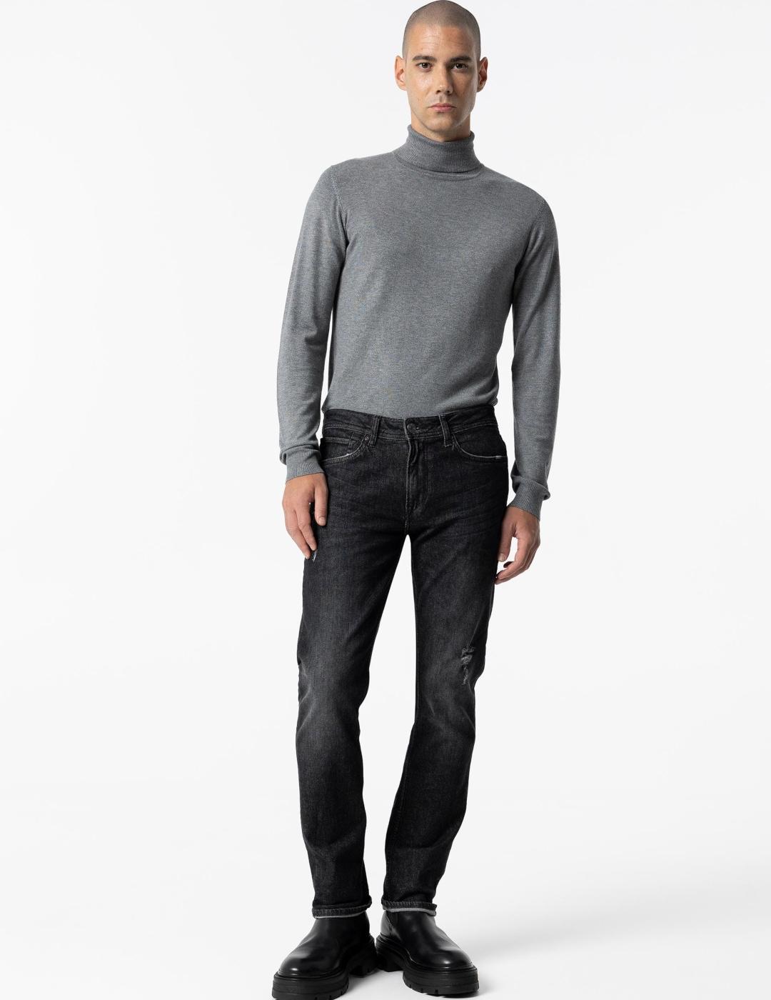 TIFFOSI JERSEY GRIS BOND CUELLO ALTO