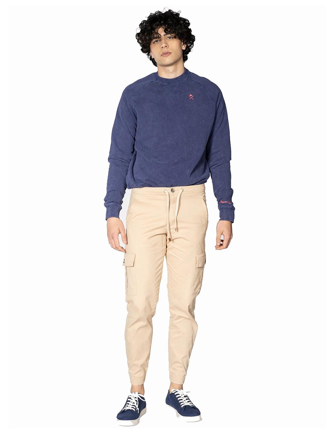 HARPER PANTALÓN CAMEL JOGGER CARGO