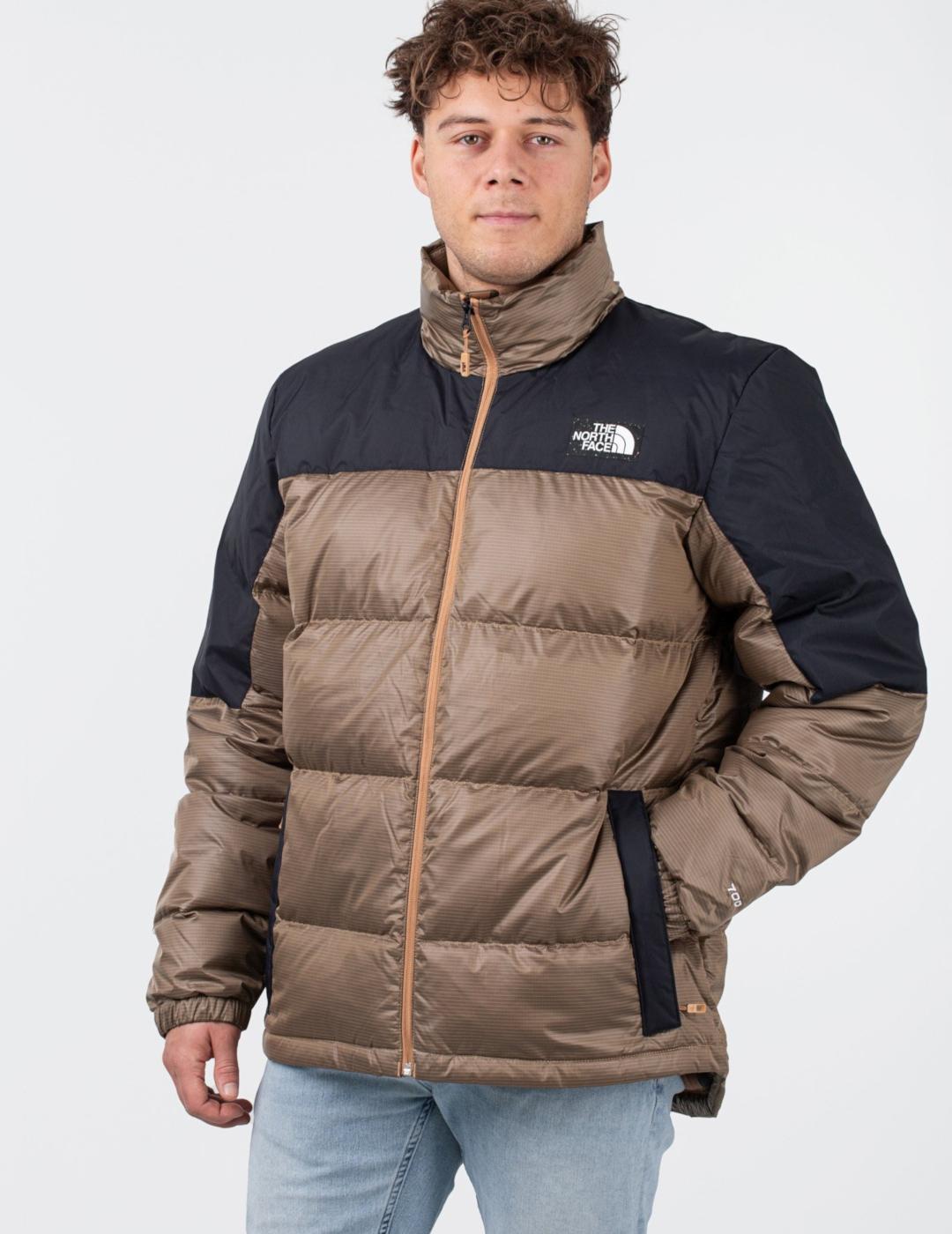 NORTH FACE CAZADORA DIABLO MARRÓN NEGRA