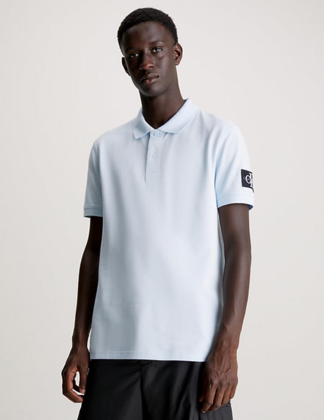 CALVIN KLEIN POLO BADGE KEEPSAKE BLUE
