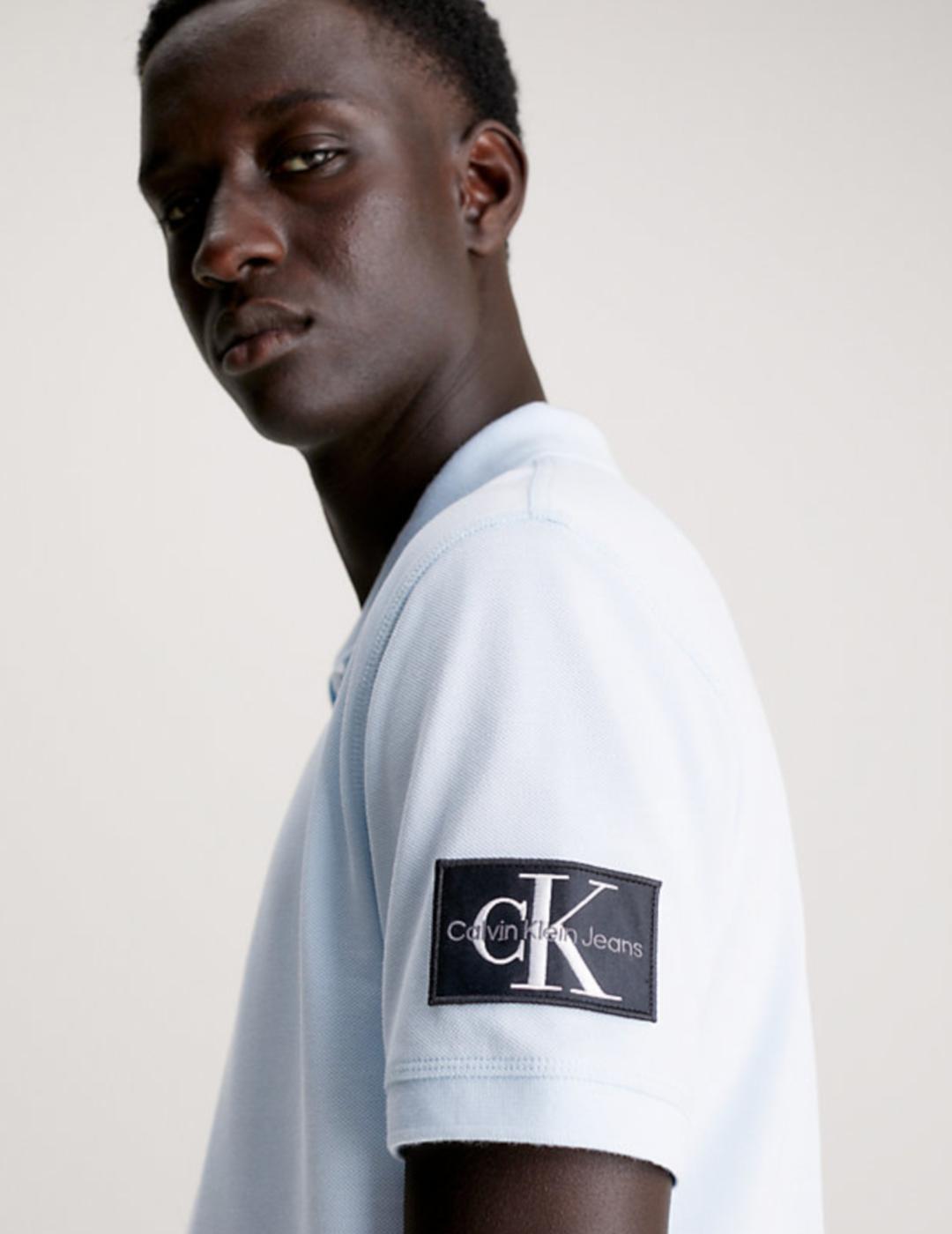 CALVIN KLEIN POLO BADGE KEEPSAKE BLUE