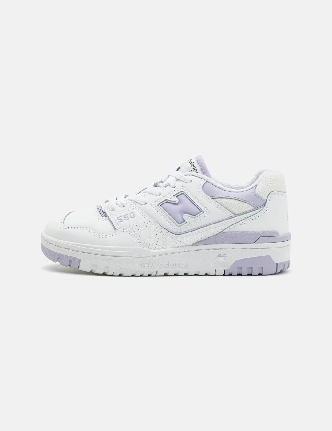 NEW BALANCE 550 BLANCA LILA