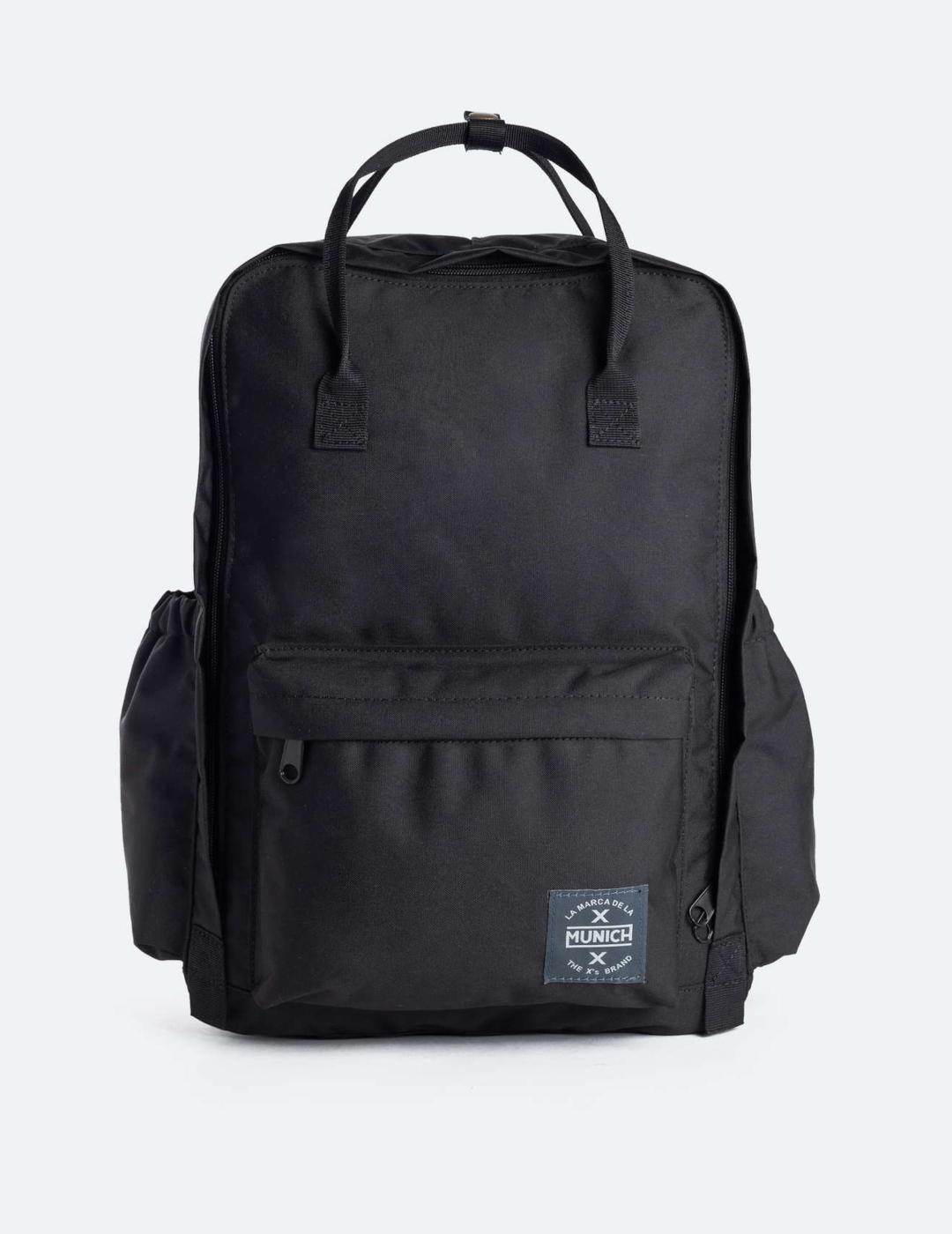 Mochilas y bandoleras negras para hombre de Munich. 