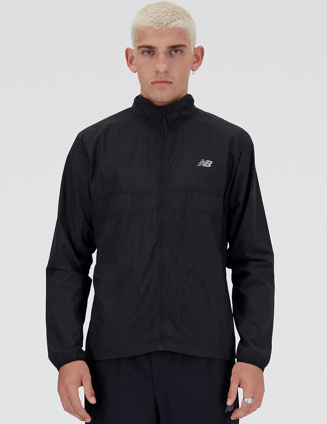NEW BALANCE CHAQUETA ATHLETIC NEGRA