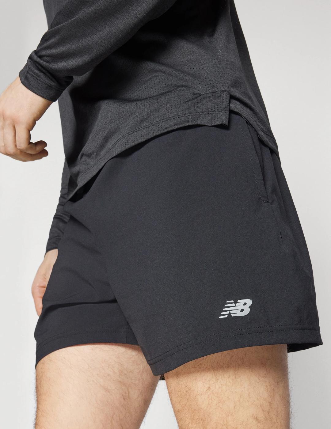 NEW BALANCE SHORT BRIEF NEGRO