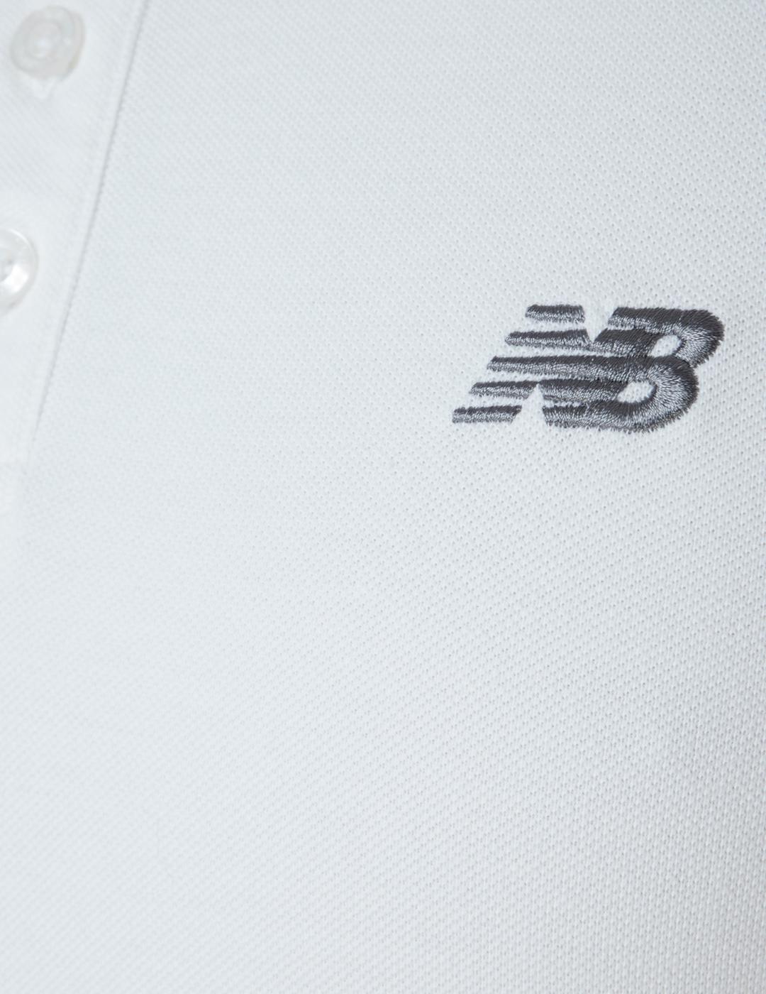 NEW BALANCE POLO BLANCO