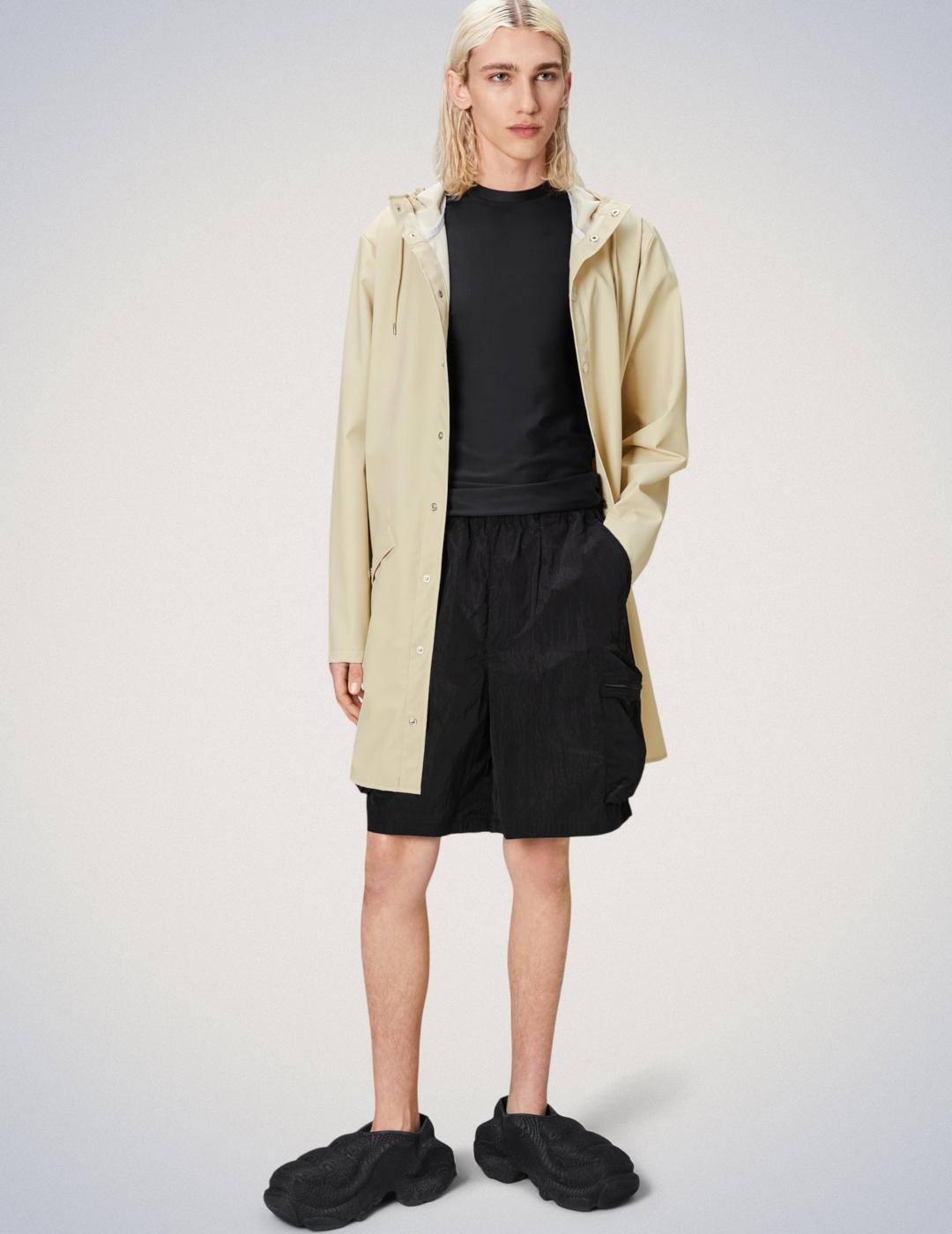 RAINS LONG JACKET DUNE