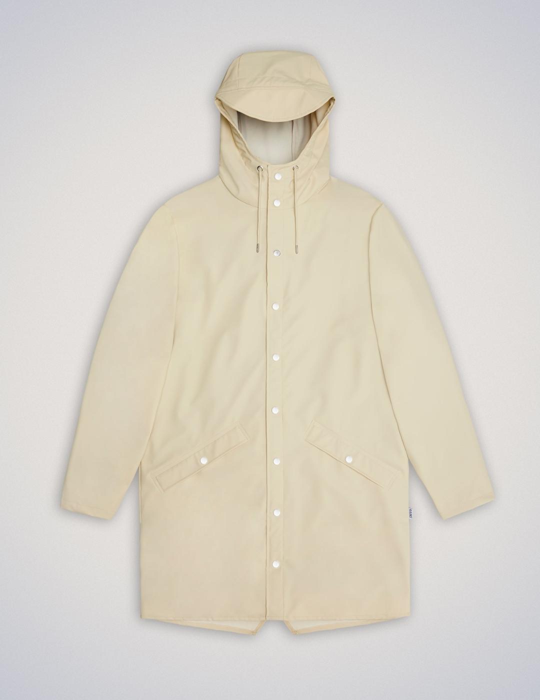 RAINS LONG JACKET DUNE