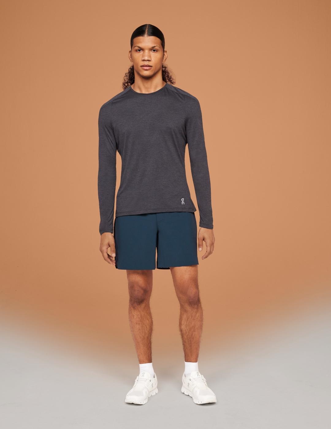 ON SHORTS 3 LIGHTWEIGHT MARINO NEGROS