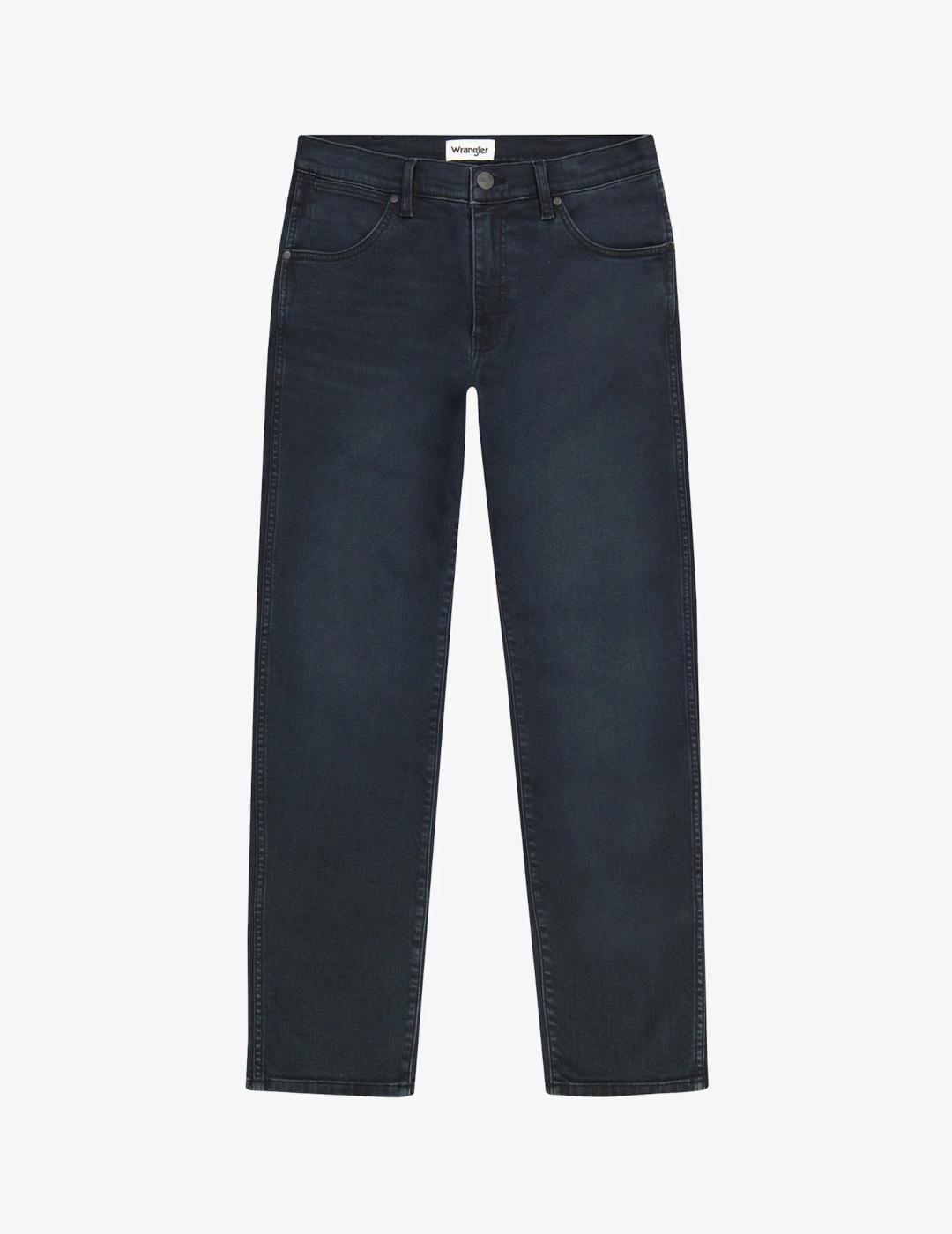 Pantalones vaqueros Wrangler para hombre en color azul marino. 