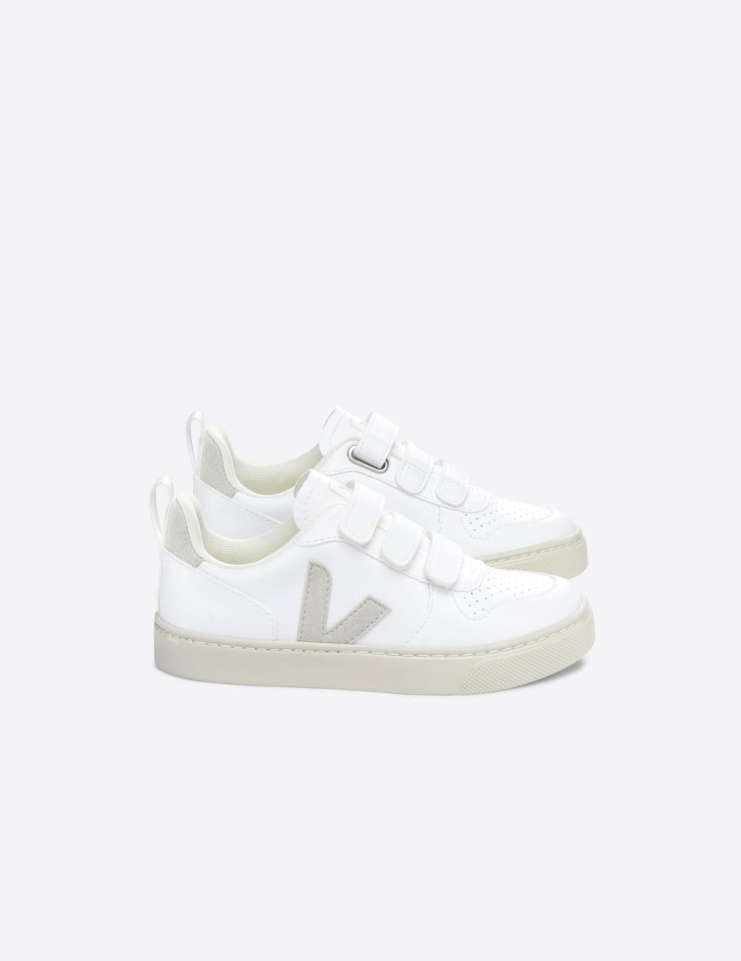 VEJA KIDS SMALL V 10 WHITE NATURAL