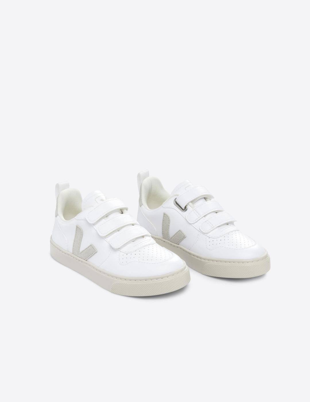 VEJA KIDS SMALL V 10 WHITE NATURAL