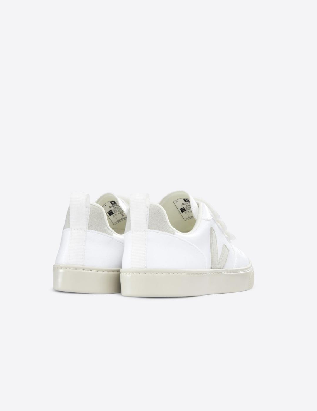 VEJA KIDS SMALL V 10 WHITE NATURAL
