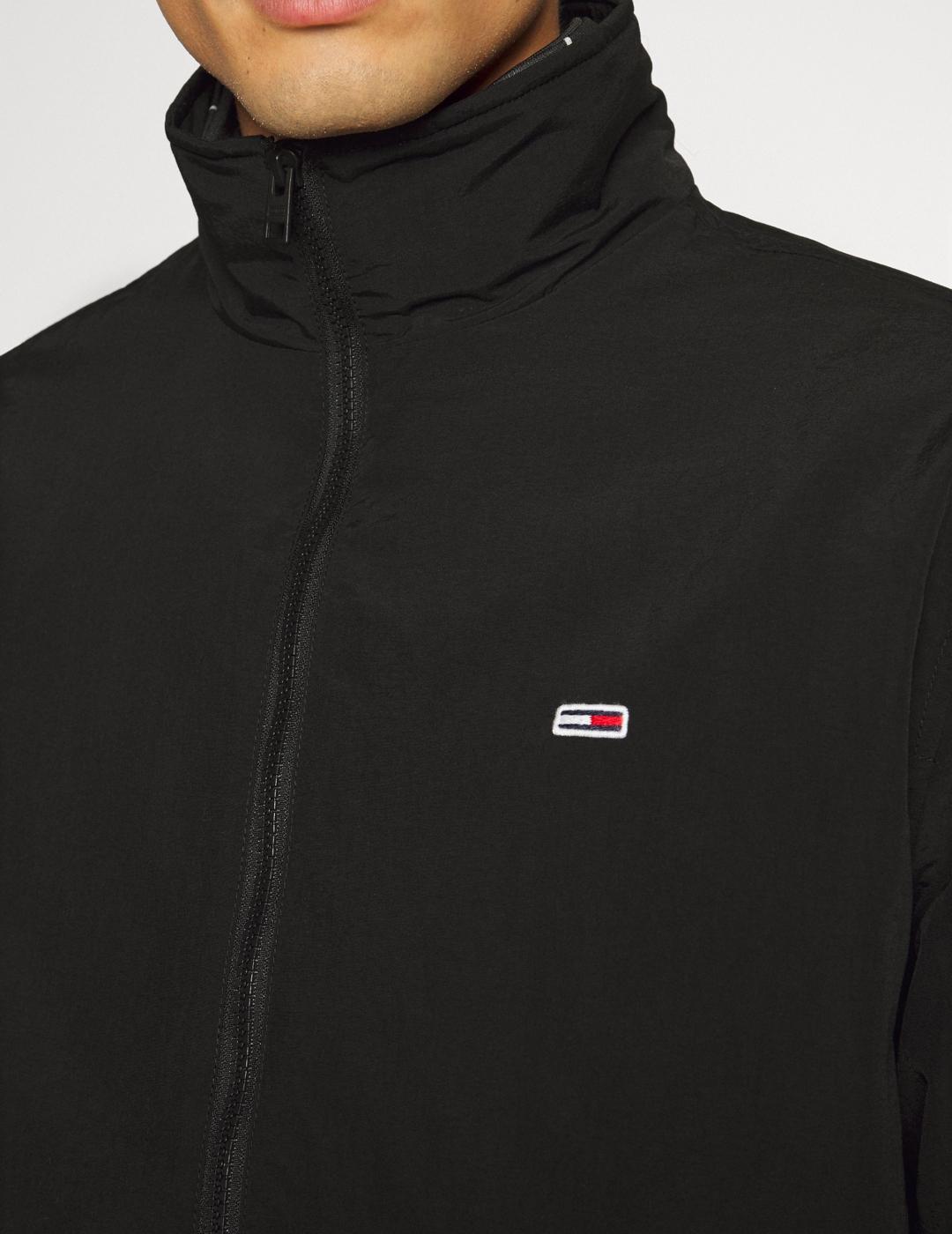 TOMMY CHAQUETA NEGRA ESSENTIAL