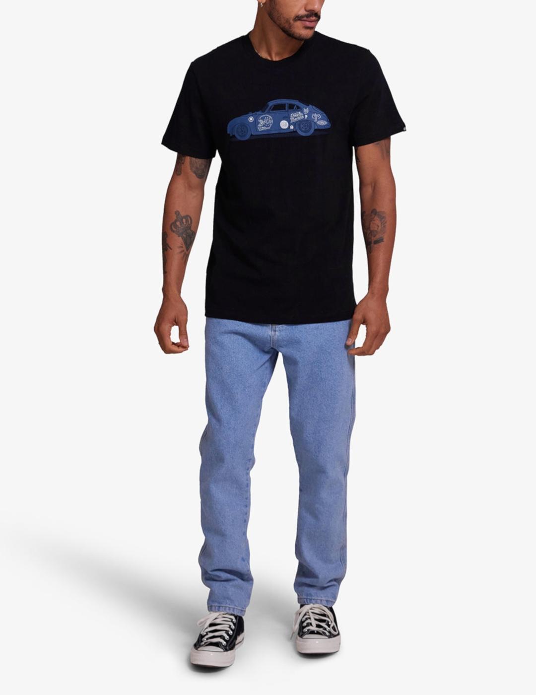 DEUS CAMISETA PORSCHE NEGRA