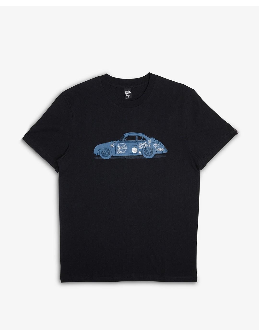 DEUS CAMISETA PORSCHE NEGRA