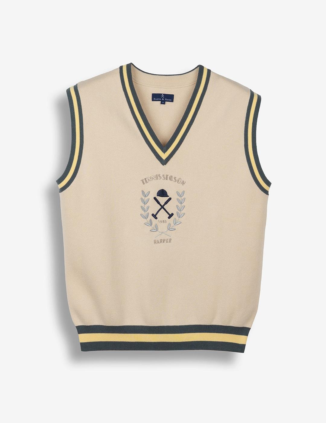 HARPER JERSEY PREPPY RAW CUELLO PICO