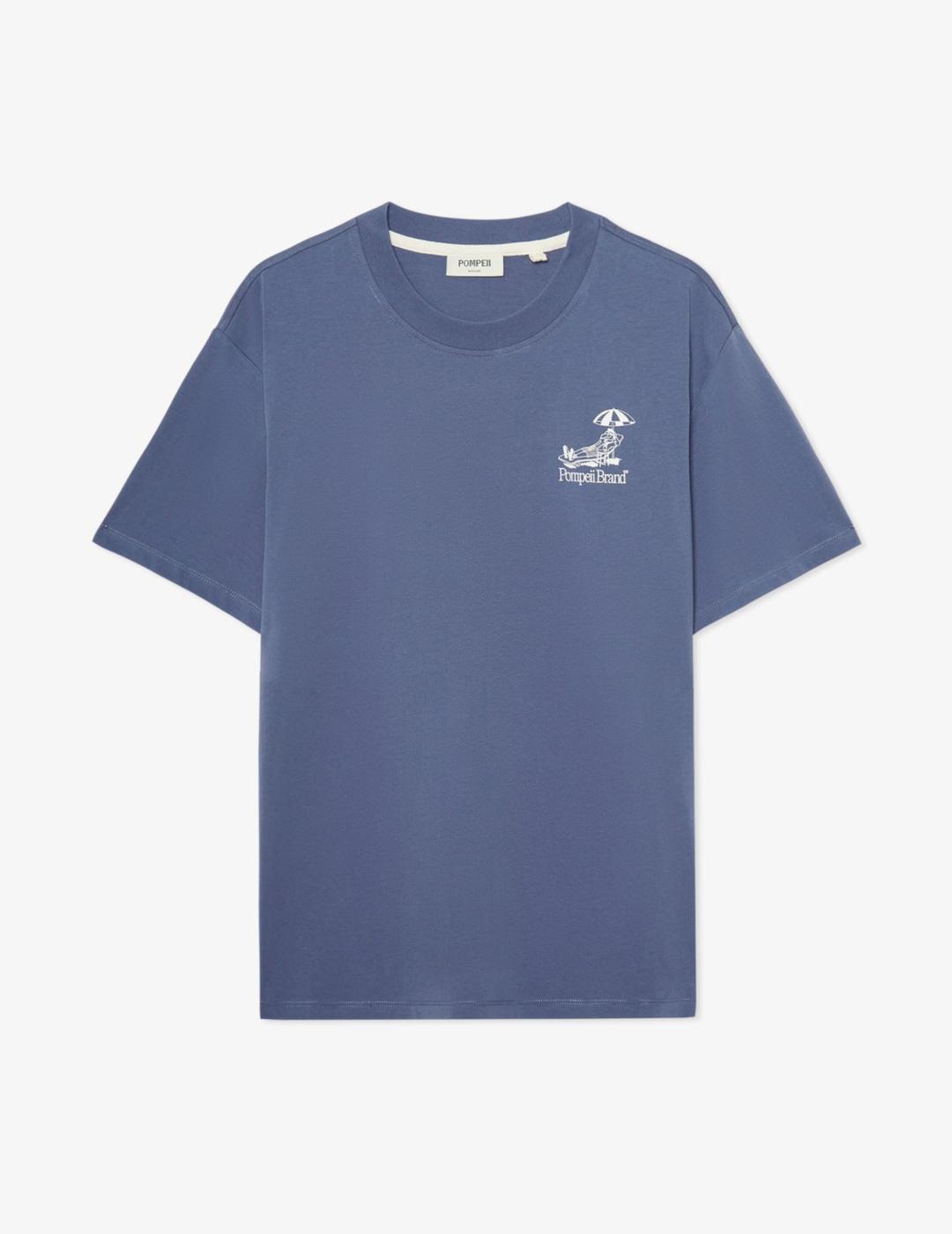 POMPEII CAMISETA AZUL BATHING EMILIO