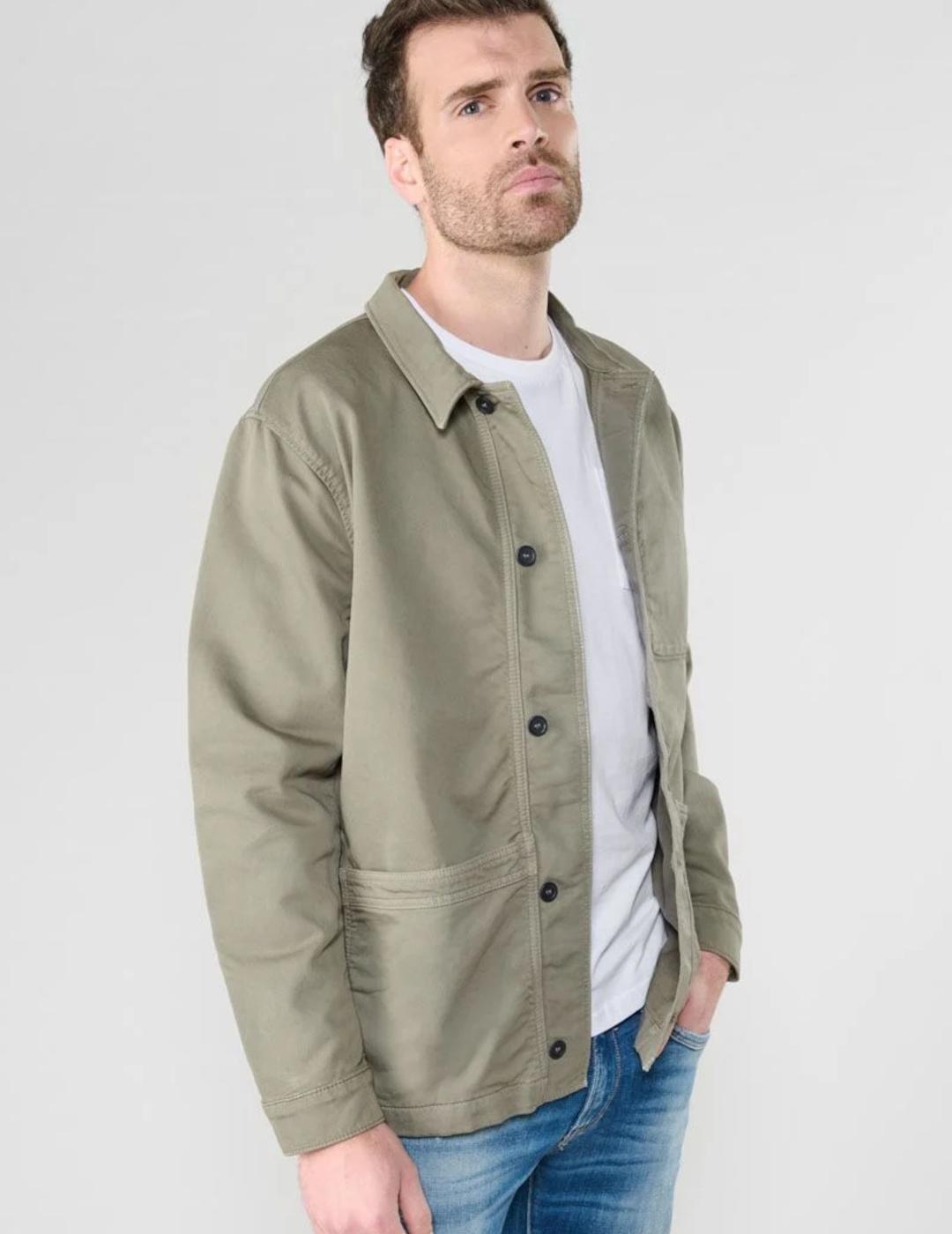 LE TEMPS CAMISA KHAKI CARVOS