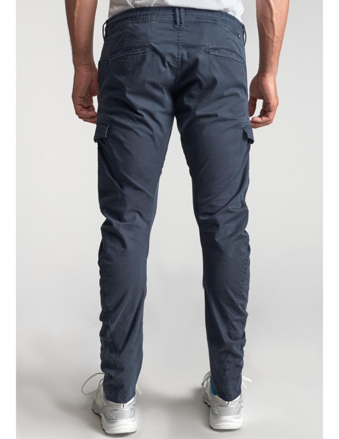 LE TEMPS PANTALÓN AZUL VELAUX